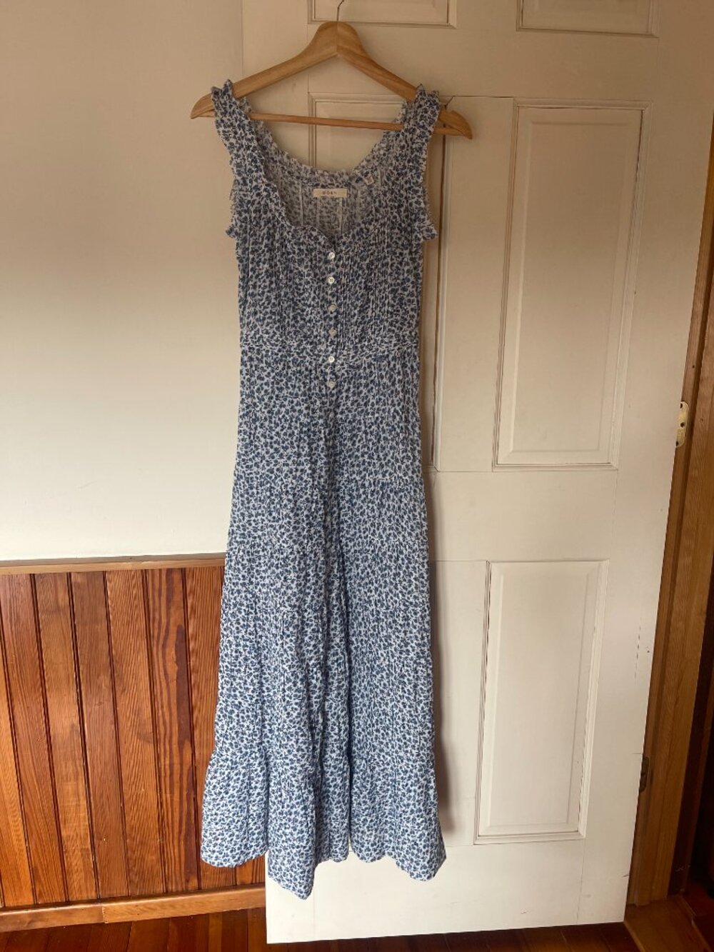 DOEN Ottessa Dress in Cornflower Hillside Bloom, XXS - Picture 5 of 6